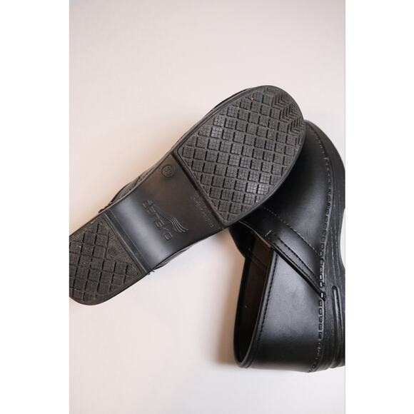 Dansko XP Shoes Womens 39 Black Professional Clogs Leather Work Comfort Low - Picture 10 of 14
